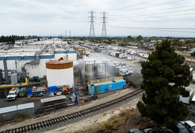 Day 4 of toxic chemical spill in Garden Grove 