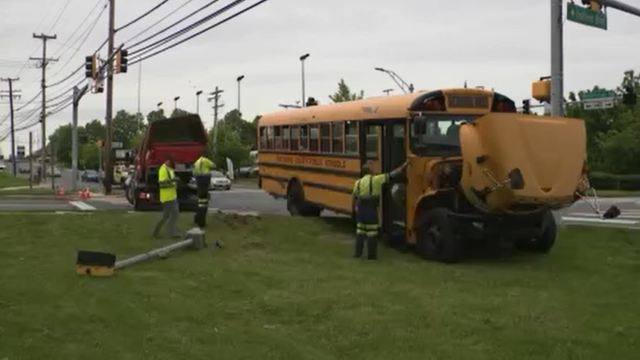 Owings Mills Maryland School Bus Crash 
