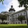 The South Carolina State Capitol is seen in Columbia, South Carolina, on Friday, May 8, 2026. 