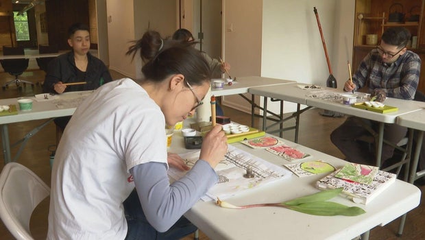 Chicago's Japanese Cultural Center offering e-tegami classes—combining traditions of calligraphy, poetry, and painting