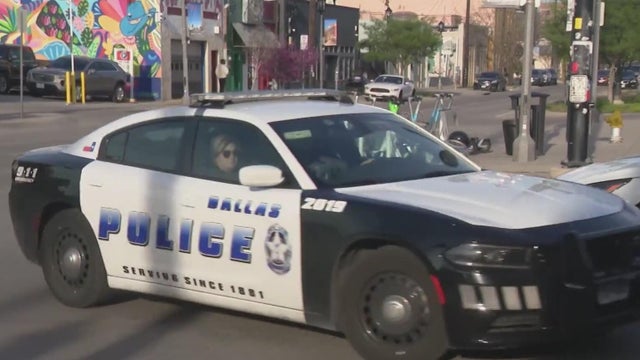Dallas police car 