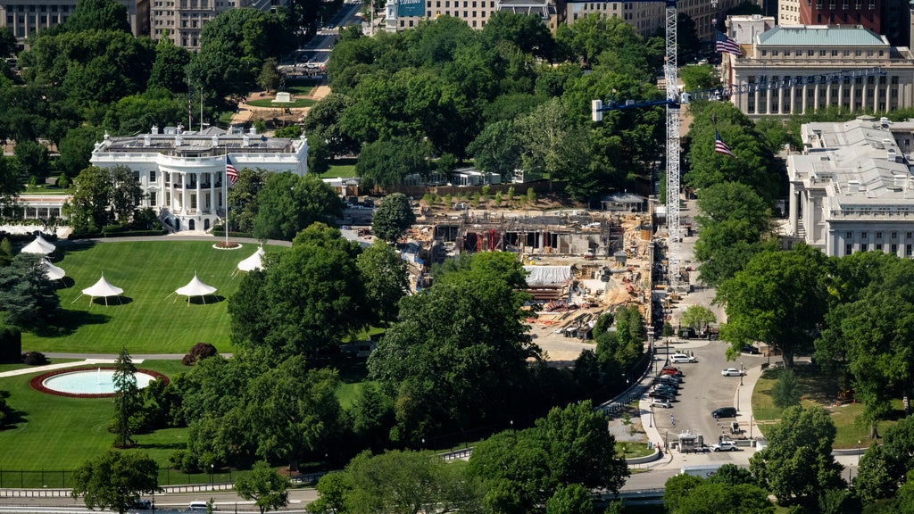 Congressional Democrats argue in filing that White House ballroom construction shouldn't proceed without Congress' consent