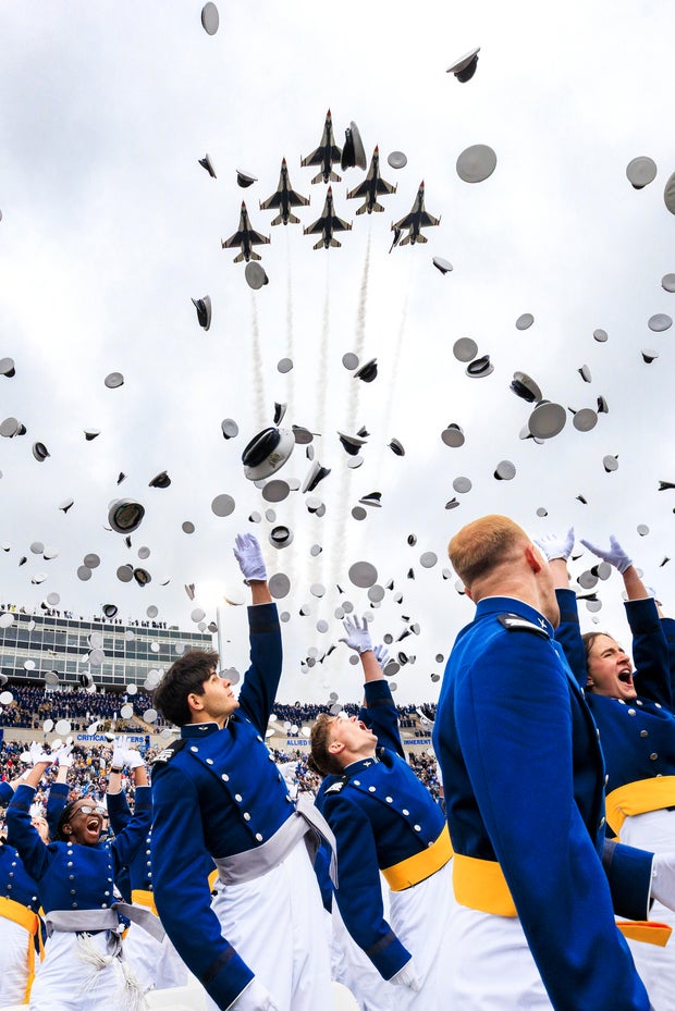 U.S. Air Force Academy Holds Graduation Ceremonies