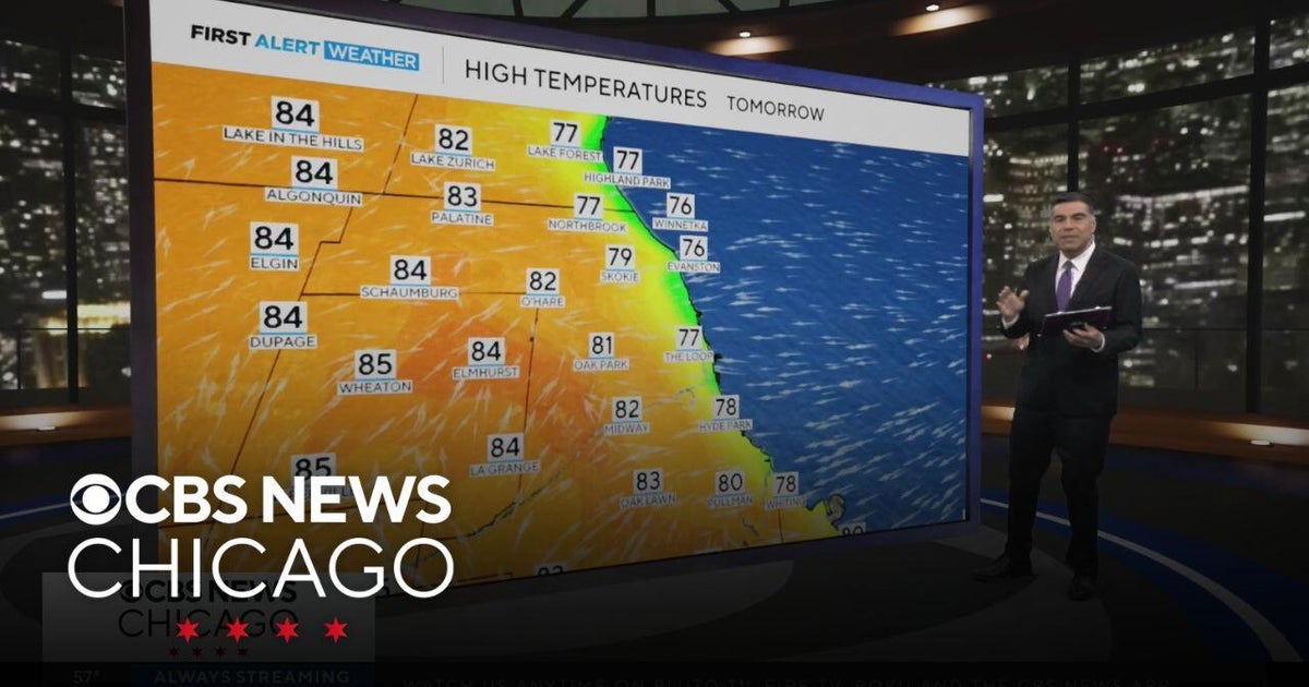 Chicago weather: Warm and sunny on Friday - CBS Chicago