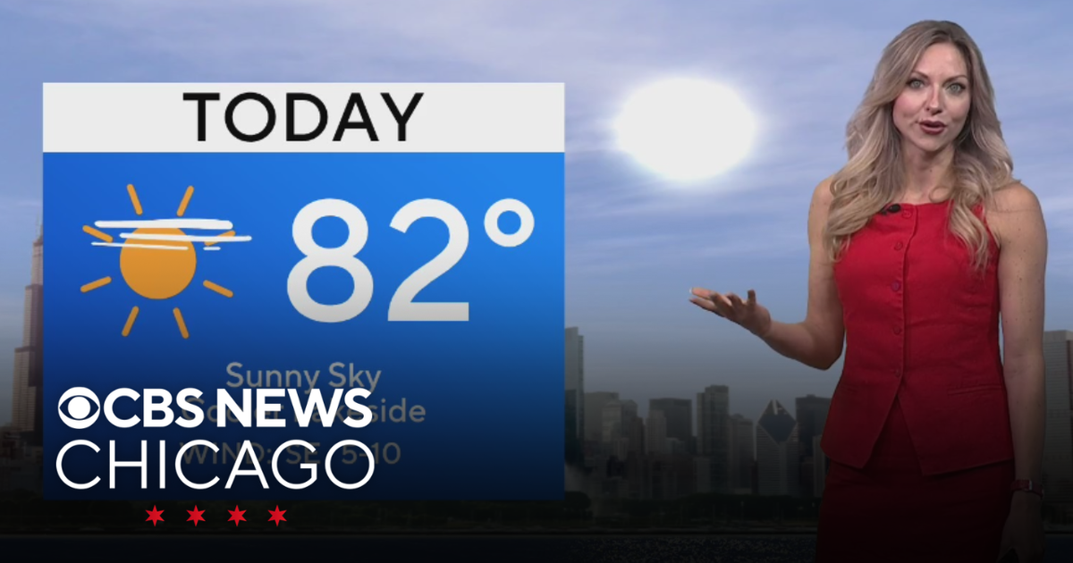 Sunny and warm on Friday - CBS Chicago