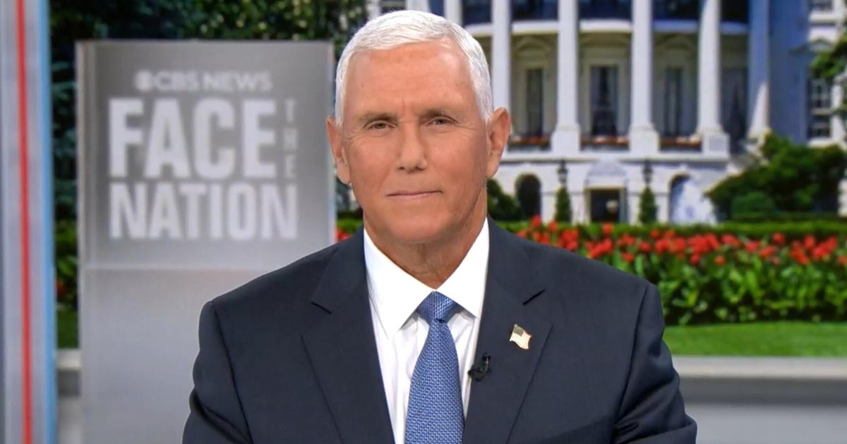 Mike Pence Says He Hopes Trump Administration Will Drop Weaponization 
