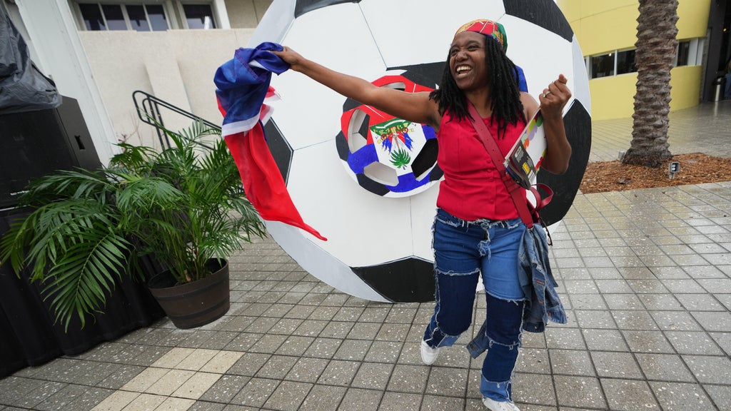 Miami's Haitian community celebrates the country's team qualifying for its first World Cup in 52 years