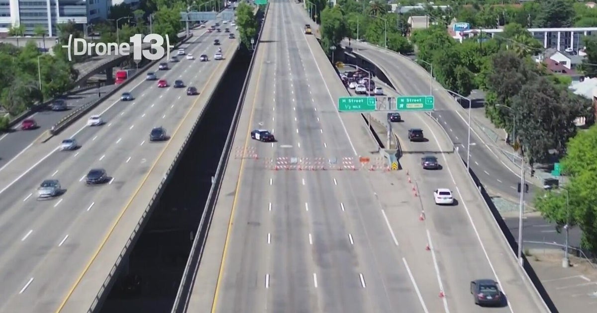 Sacramento drivers navigate Business 80 closure