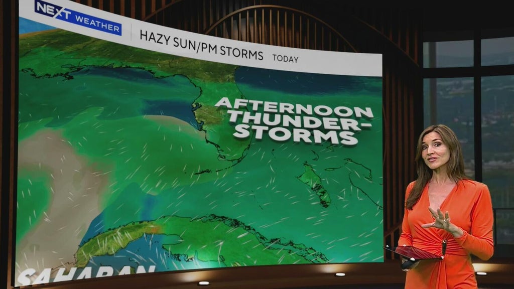 Thunderstorms packing heavy downpours could slam parts of South Florida as hurricane season begins
