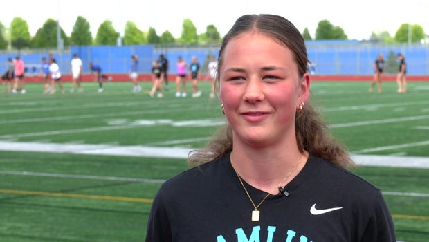 All eyes on St. Michael-Albertville's Emma Kvant's final track races