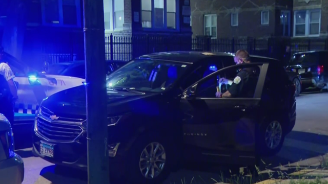 Crime scene police lights 