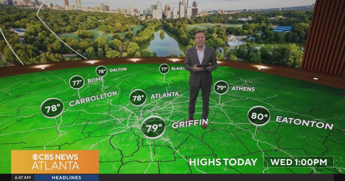 Atlanta weather forecast: Dry air, sunny skies, comfy temps before rain ...