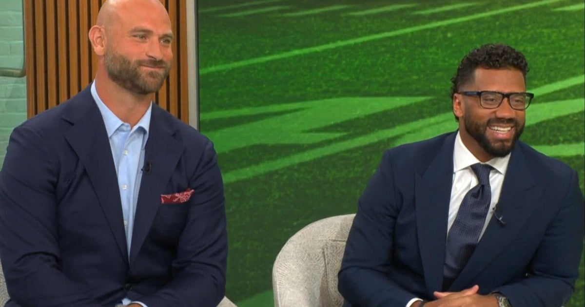 Russell Wilson and Kyle Long joining "The NFL Today" team