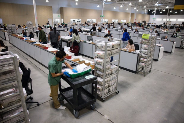 Primary Election Ballot Counting 