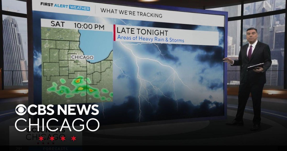 Chicago Weather: Heavy rain and storms overnight - CBS Chicago