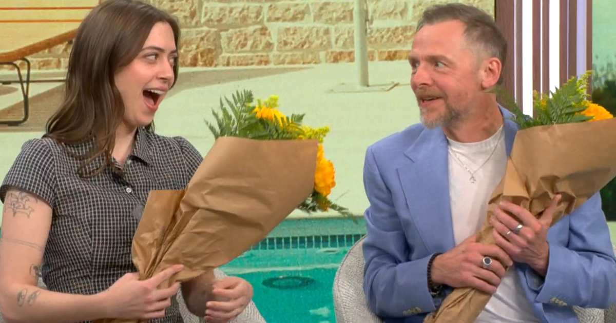 Simon Pegg and Lizzy McAlpine on their film “Only What We Carry”