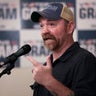 Maine Democratic Candidate For Senate Graham Platner Campaigns Across The State 