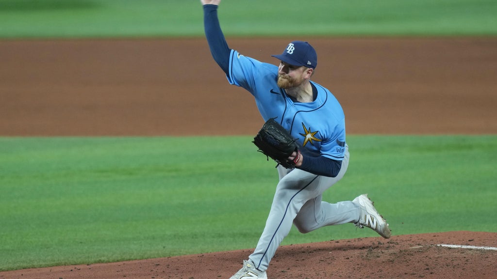 Tampa Bay Rays beat the Miami Marlins in game 1 of the series, with a score of 6-0