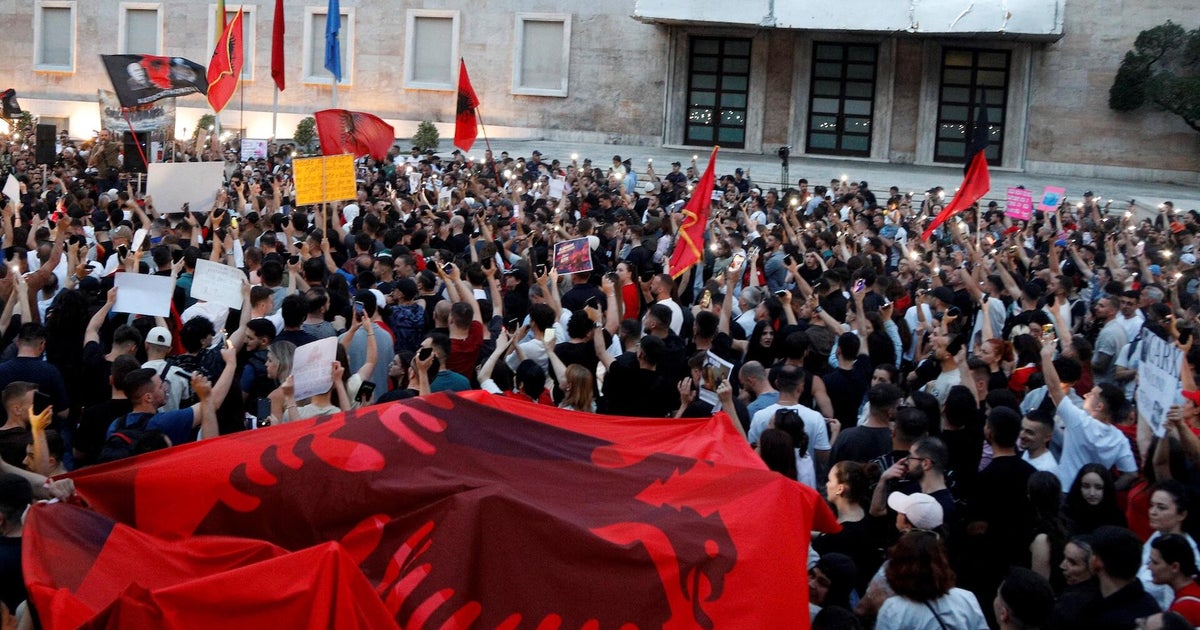 Albanians protest plans for Jared Kushner-backed luxury resort on the country's coast