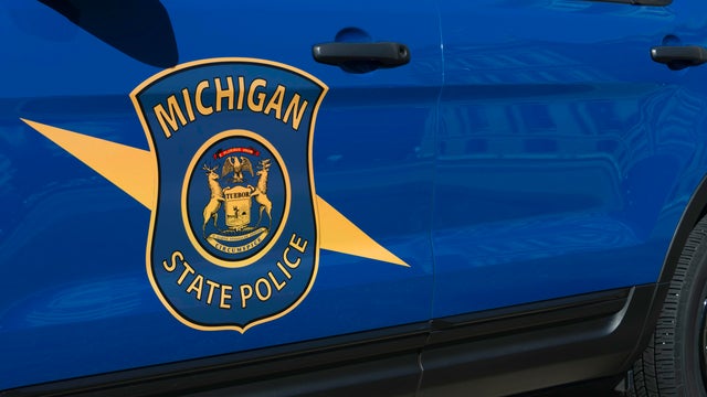 Michigan State Police Cruiser in Lansing, Michigan 