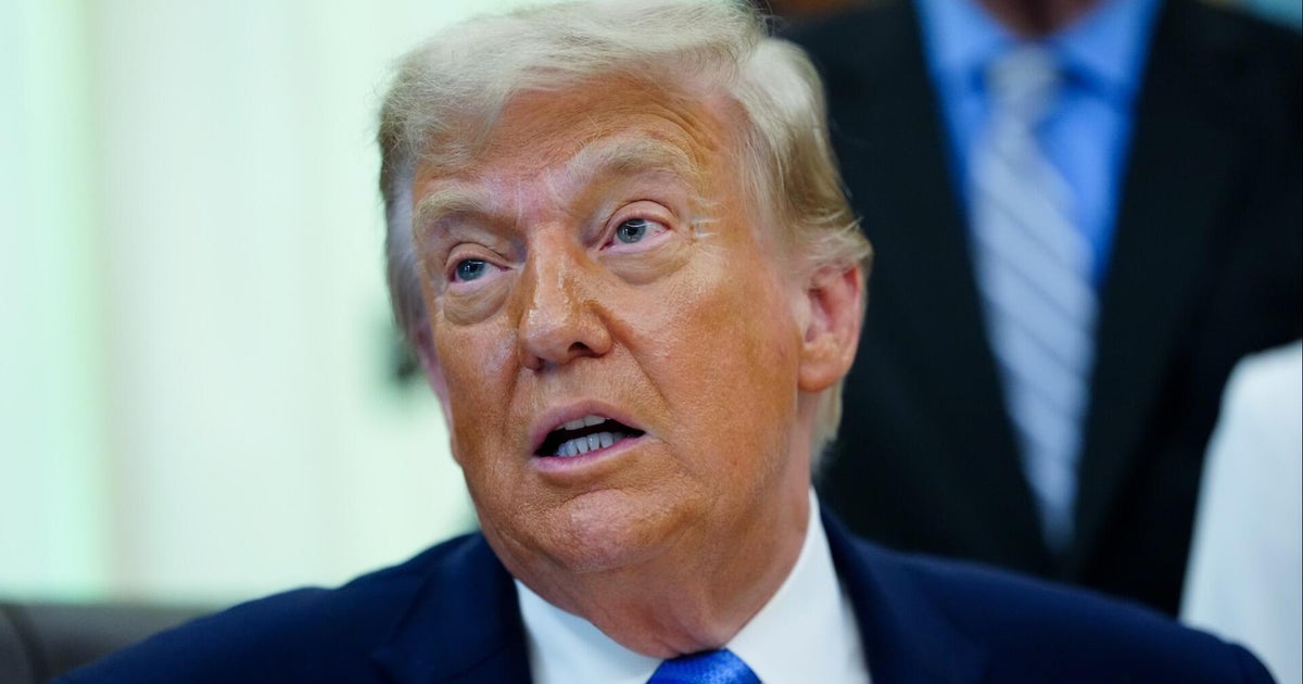Trump sounds off on Iran during bill signing, calls Graham Platner a thug