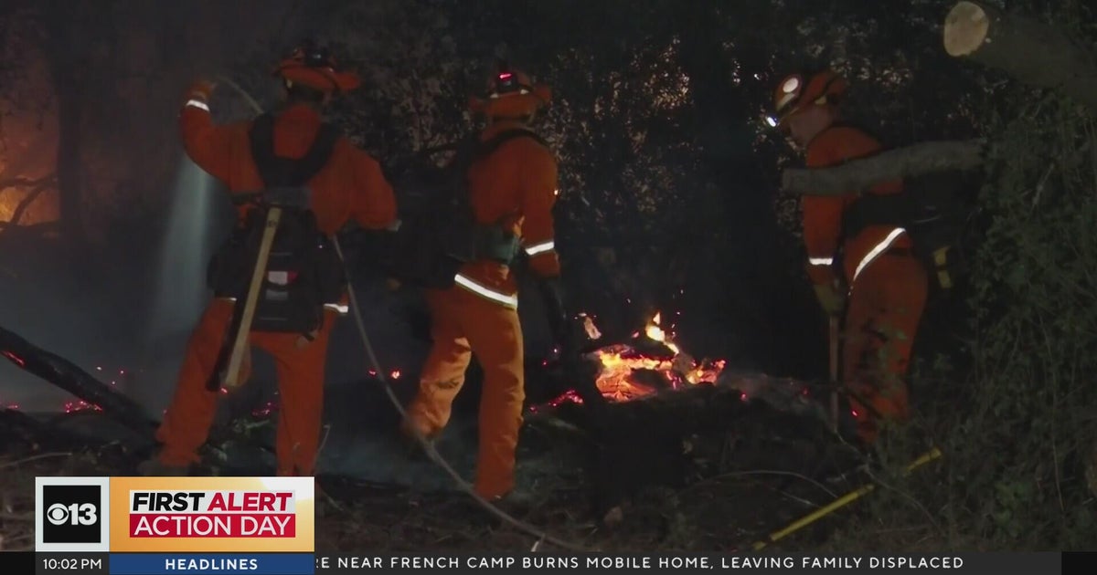 Latest on Turkey Fire burning in Calaveras County