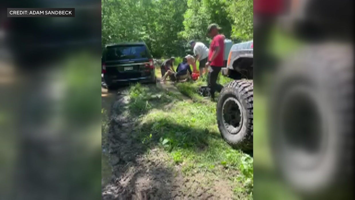 Minnesota ATVers help rescue missing woman stuck in mud for 3 days: 