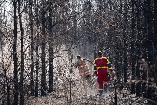 Wildfires Burn In Drought-Stricken Georgia