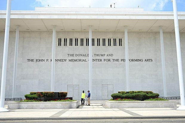 White House to appeal judge's order to remove Trump's name from Kennedy Center