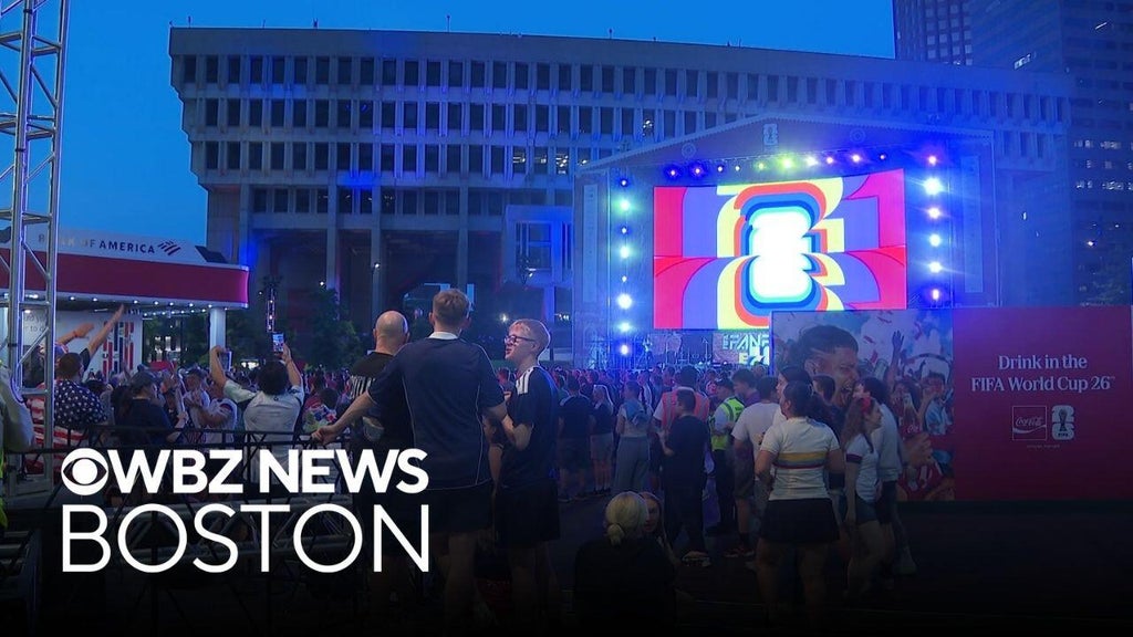 Fans cheer on Team USA at World Cup watch party in Boston