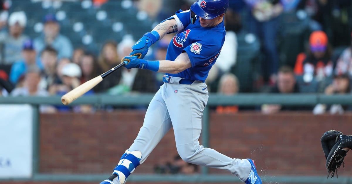 Pete Crow-Armstrong homers on 1st pitch of the game in the Cubs 6-1 win over the Giants