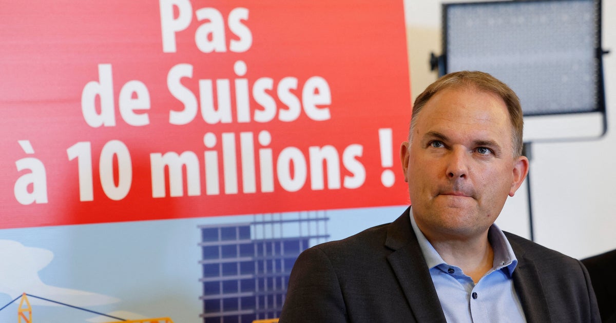 Early results indicate defeat of measure that would cap Swiss population