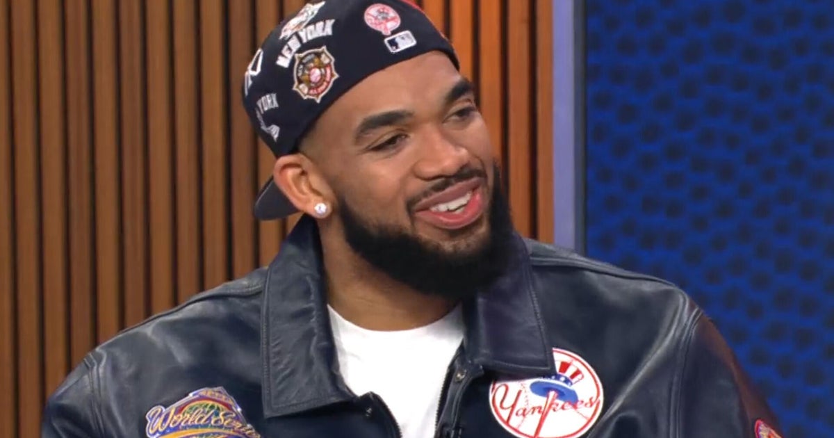Karl-Anthony Towns says he's "just grateful" after Knicks win NBA title