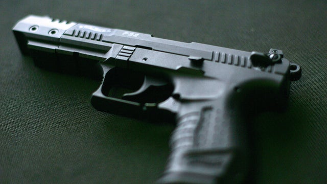 A Walther P22 pistol, which according to 