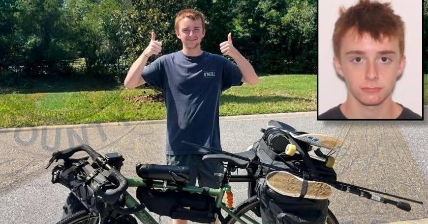 Florida man on bike trip from Jacksonville to Keys reported missing
