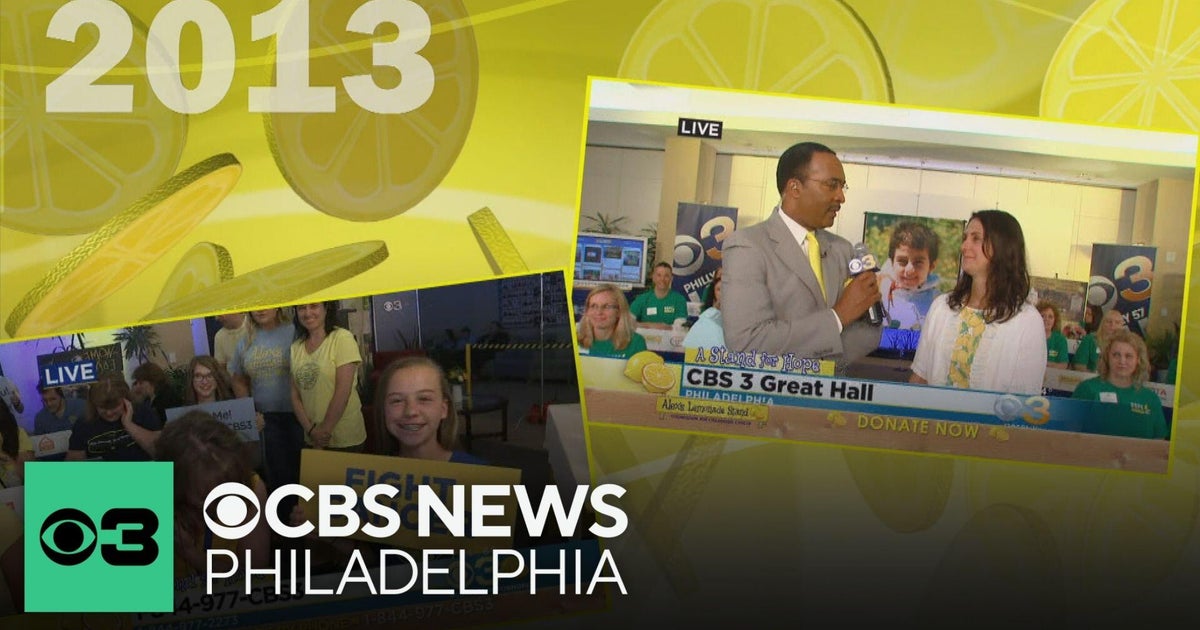 A look back at 20 years of CBS News Philadelphia's Annual Alex Scott: A Stand for Hope Telethon