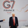 President Trump at the G7 summit in Evian, France, on June 17, 2026. 