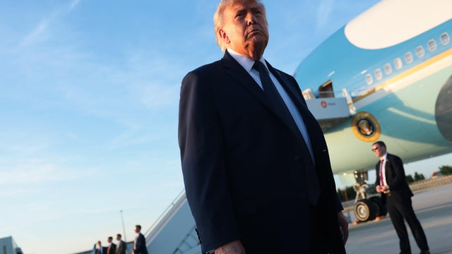 President Trump Dines With Macron At Versailles Following G7 Summit 