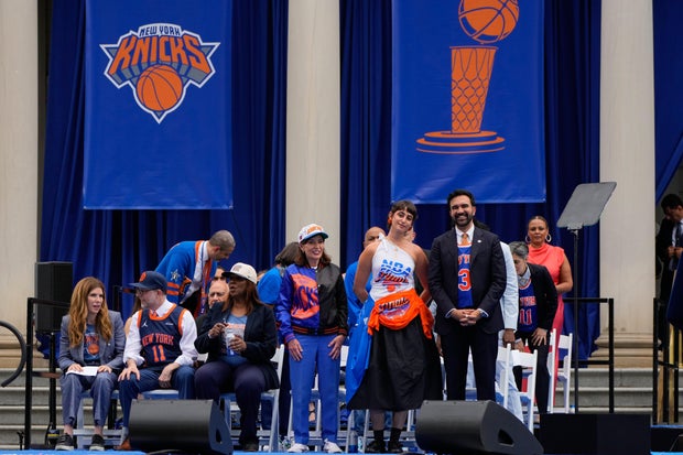 Knicks Championship Parade Basketball 