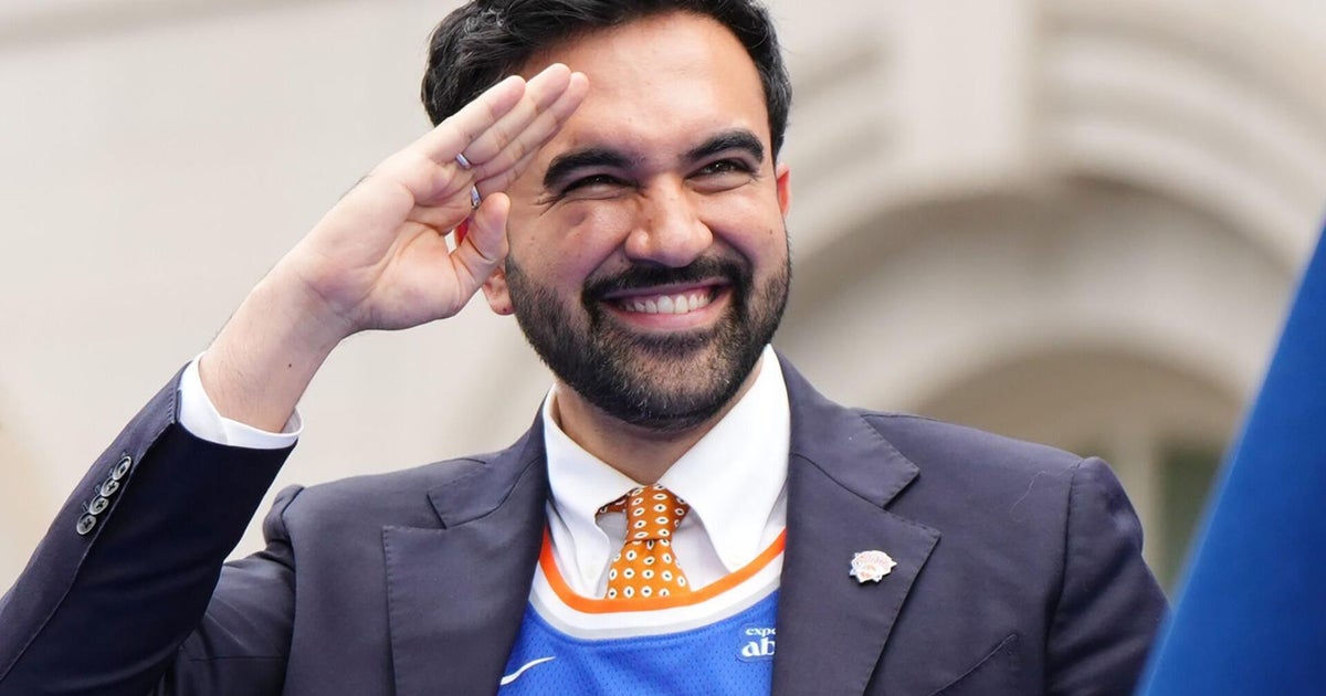 Mamdani delivers passionate Knicks victory speech to "a city overcome by happiness"