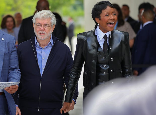 Former Presidents Gather For Obama Presidential Library Dedication Ceremony