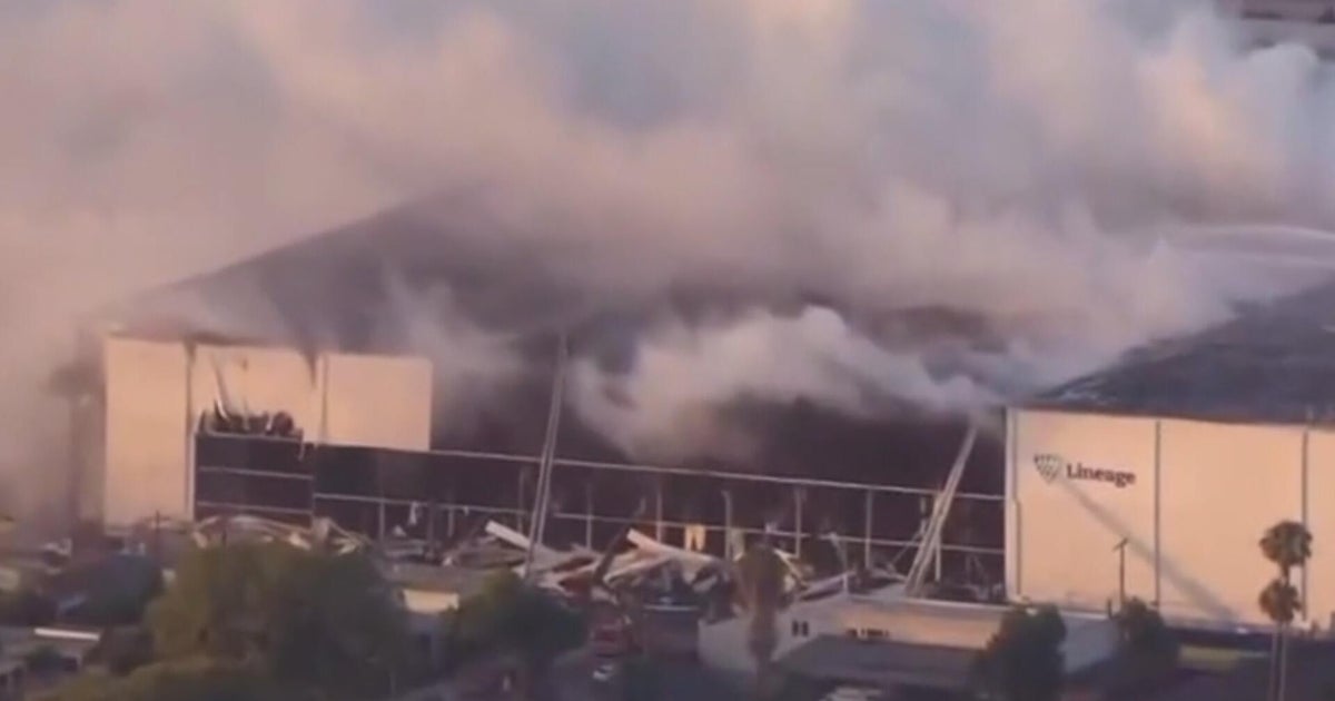Fight against massive Los Angeles warehouse fire enters 6th day