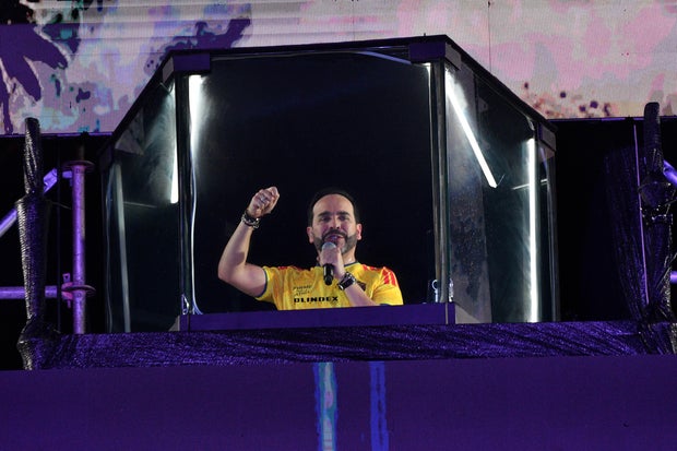 Abelardo de la Espriella celebrates presidential election victory in Colombia