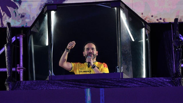 Abelardo de la Espriella celebrates presidential election victory in Colombia 