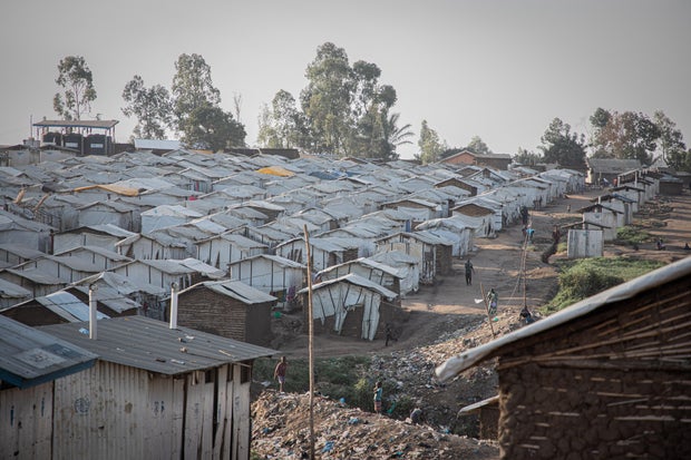 DR CONGO-ITURI-DISPLACEMENT CAMPS-POOR CONDITIONS-EBOLA PREVENTION-CHALLENGE 