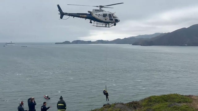 San Francisco cliff rescue 