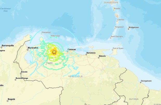 7.1 magnitude earthquake strikes Venezuela, triggers tsunami advisory