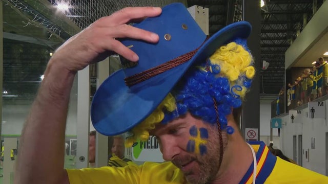 Sweden fans in Dallas 