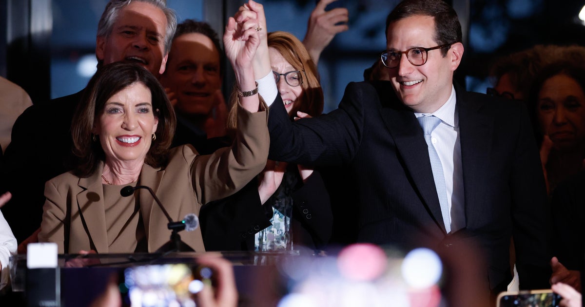 Assemblyman Micah Lasher wins Democratic House primary in NY-12, CBS News projects