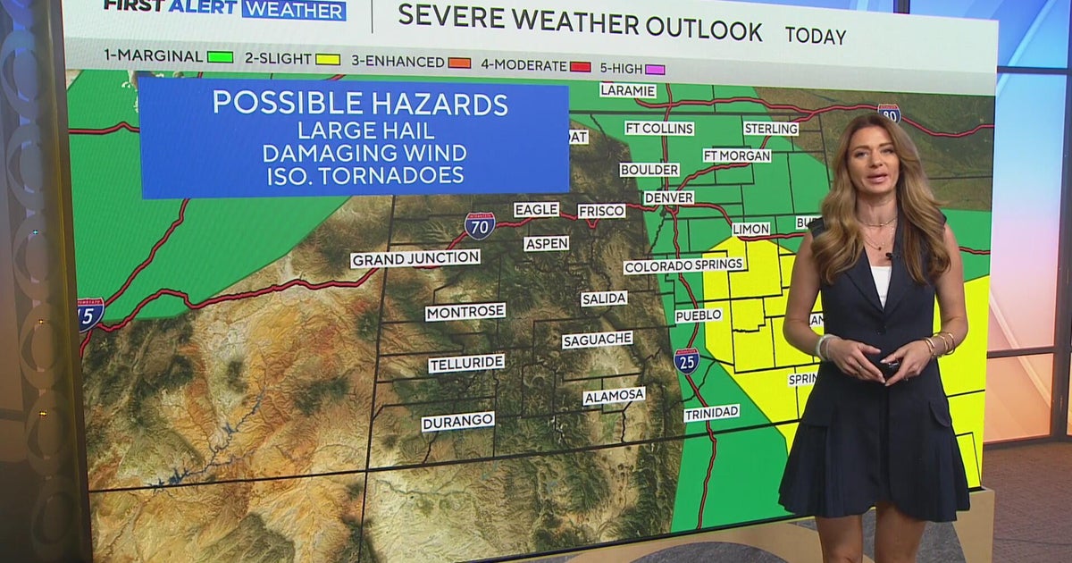 Another day with a severe weather risk for the Denver metro and Eastern ...
